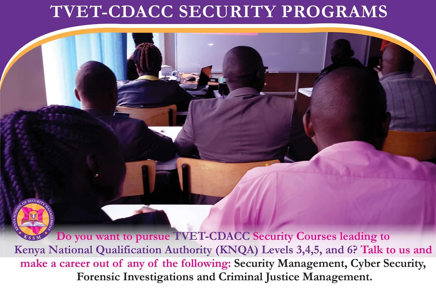 TVET CDACC Security Programs